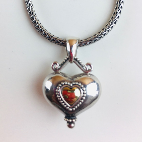 Brighton Sterling Silver Necklace and Bracelet Set - Picture 7 of 8